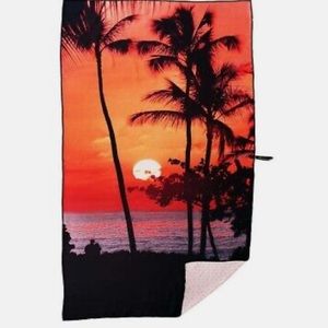 OEKO-TEX Whitley Willows Sunset microfiber, beach, yoga, camping Towel